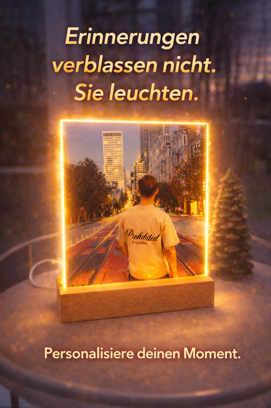 Das Geschenk, das Erinnerungen zum Leuchten bringt ✨